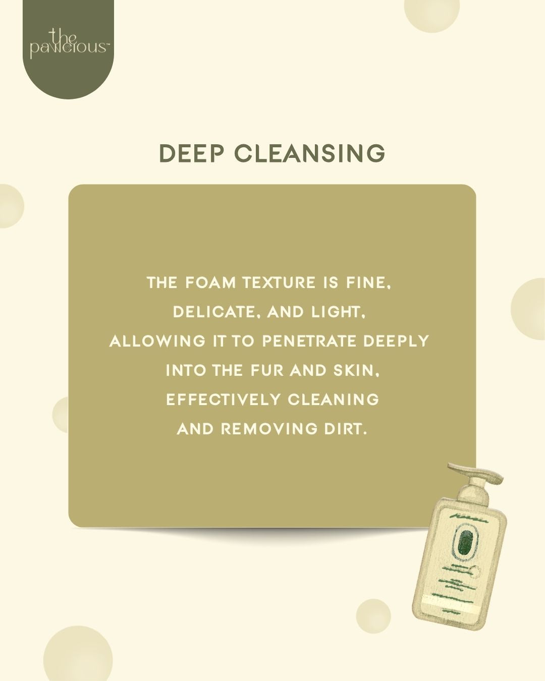 The Pawcious - Gentle Foaming Shampoo