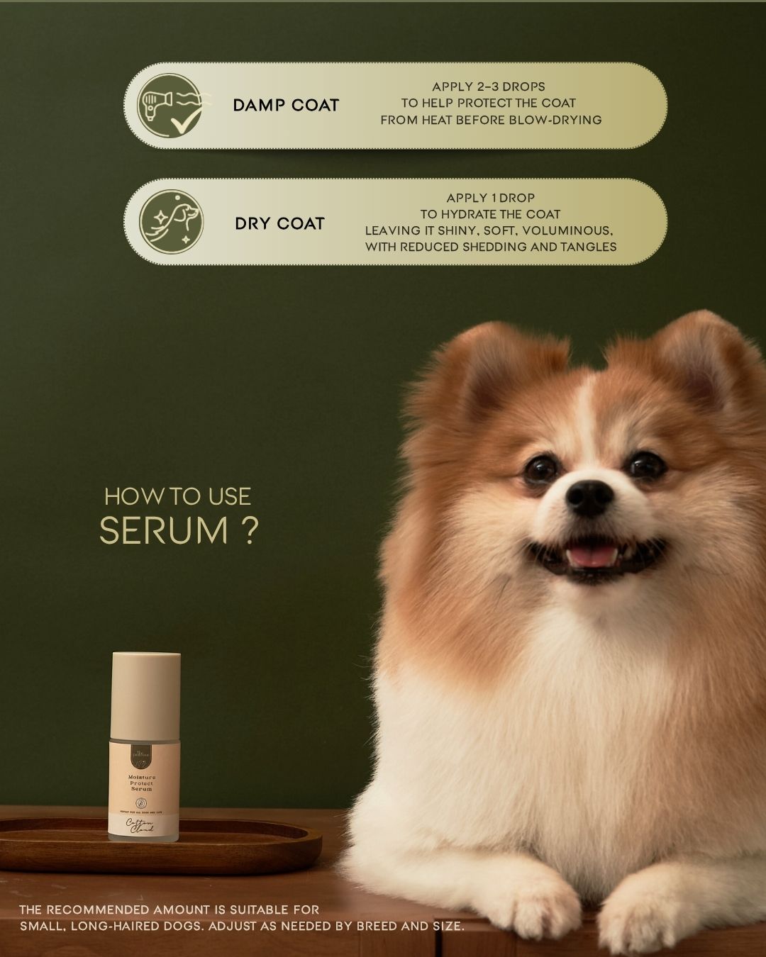 The Pawcious - Moisture Protect Serum, Cotton Cloud