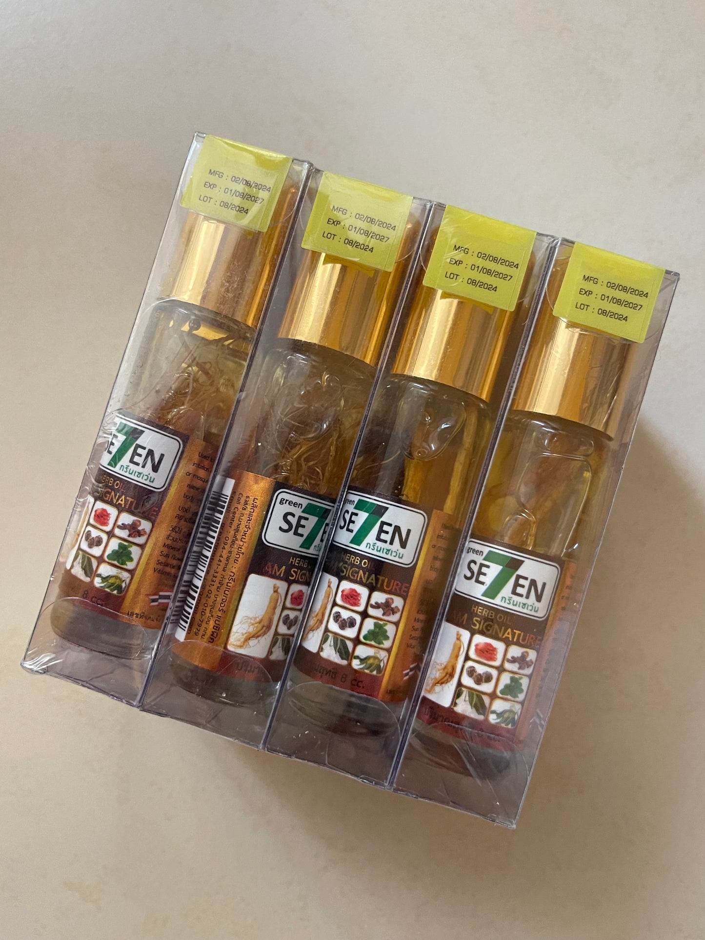 Green Sev7n Herb Roller Essential Oils