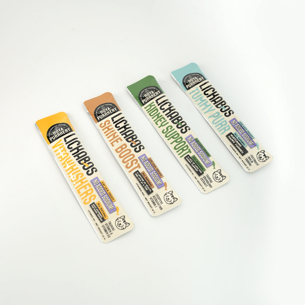 Hoya Purrkery - Lickabos Cat Lick Treats