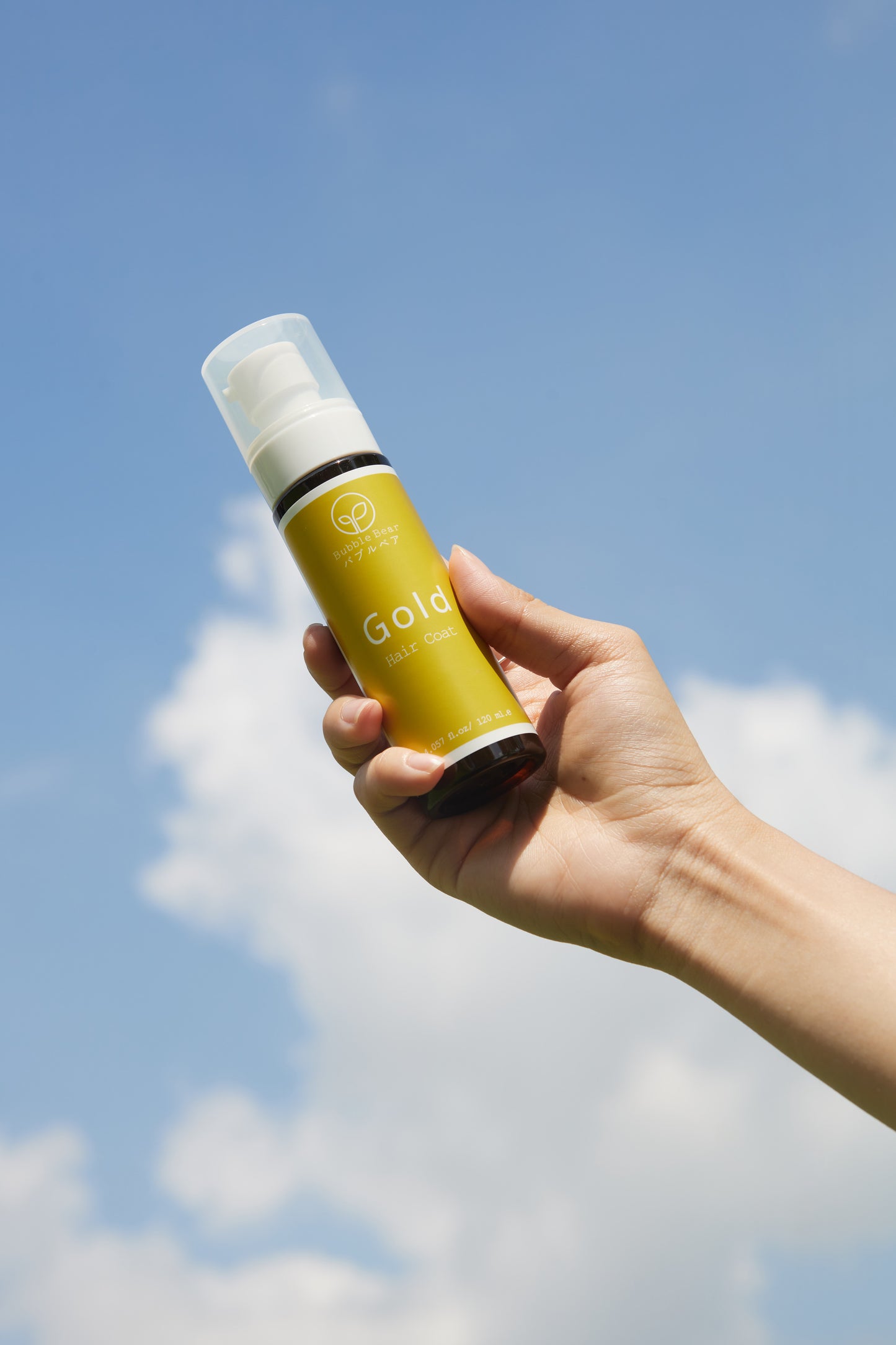 Bubble Bear Hair Coat Serum - Gold, 120ml