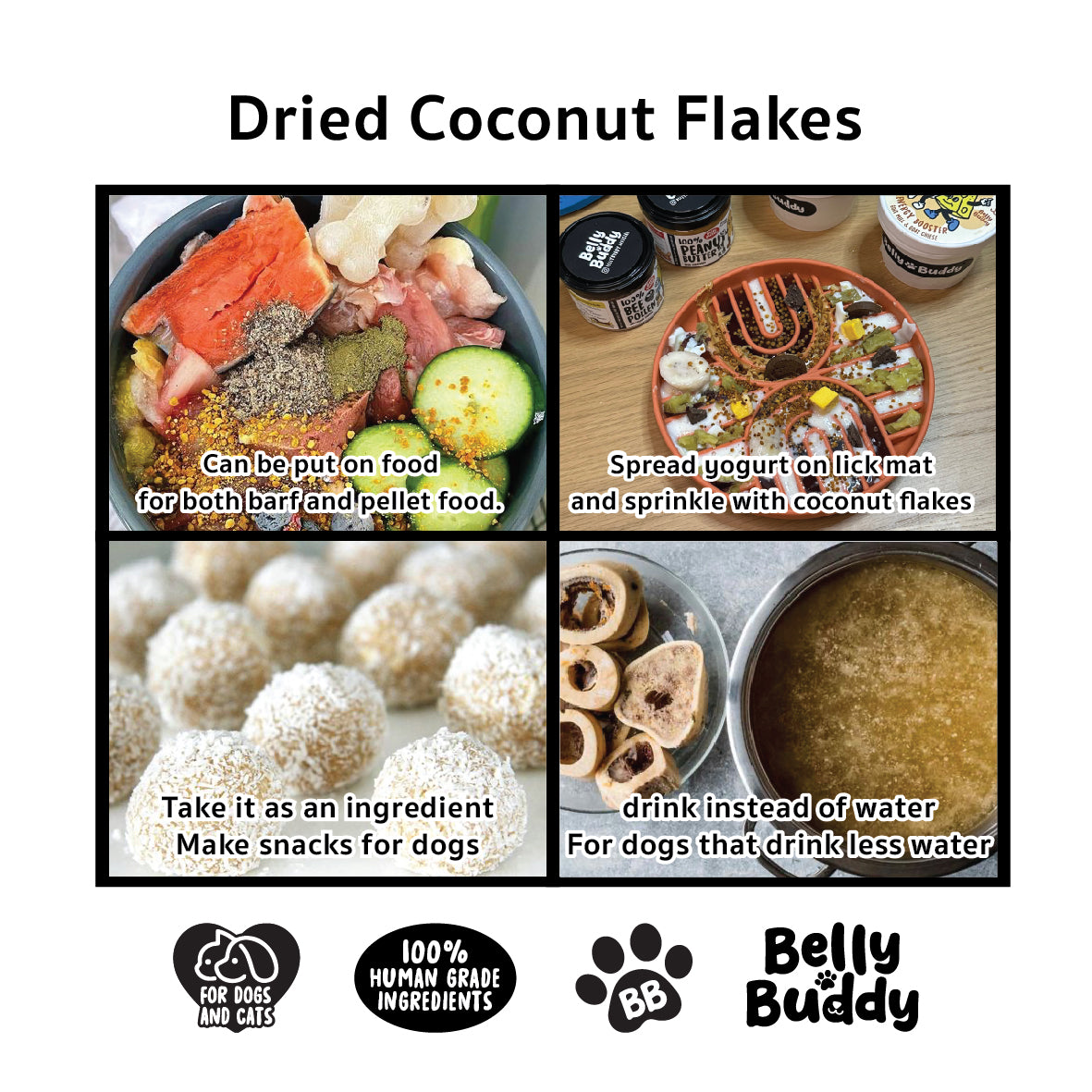 Belly Buddy - Coconut Flakes