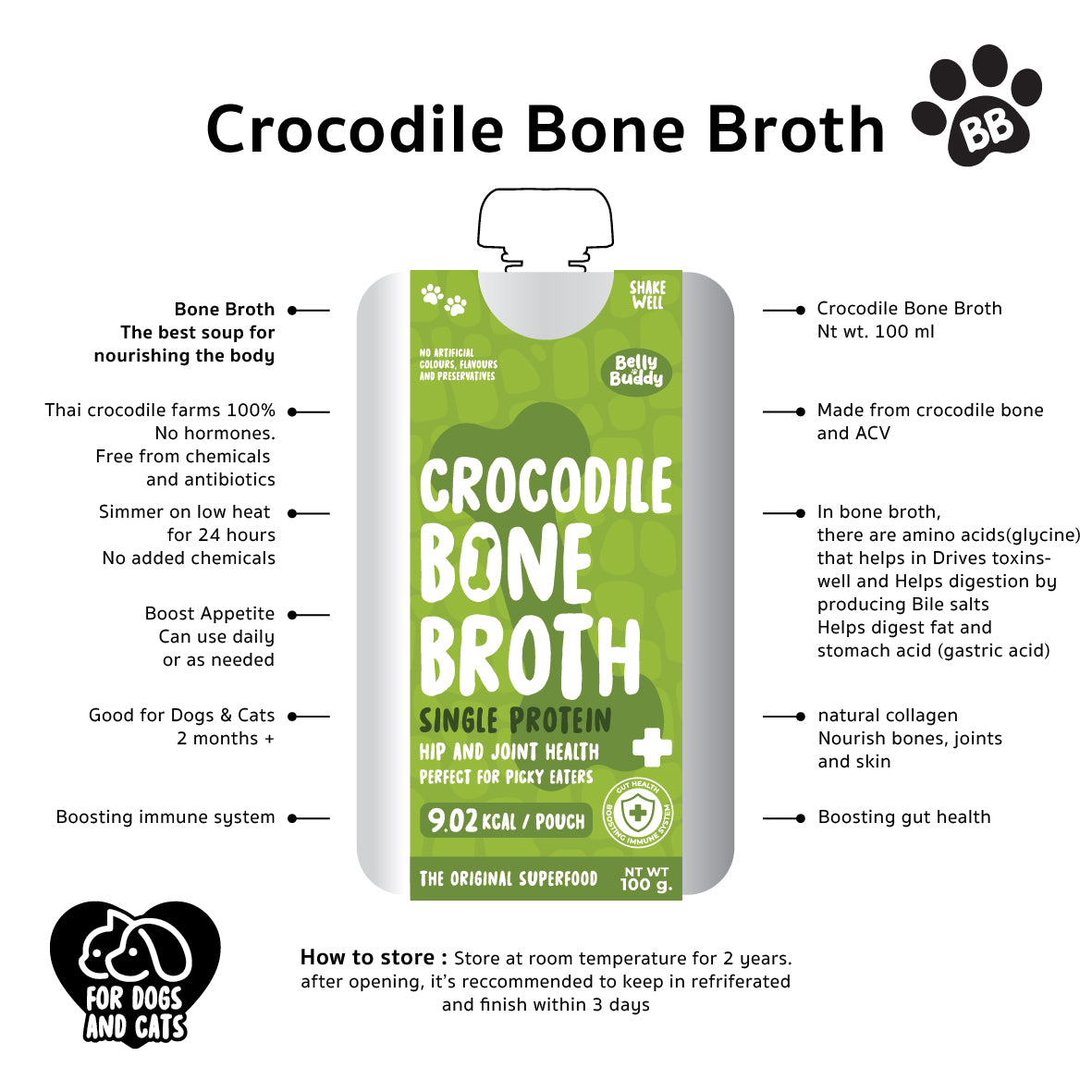 Belly Buddy - Bone Broth, 100ml