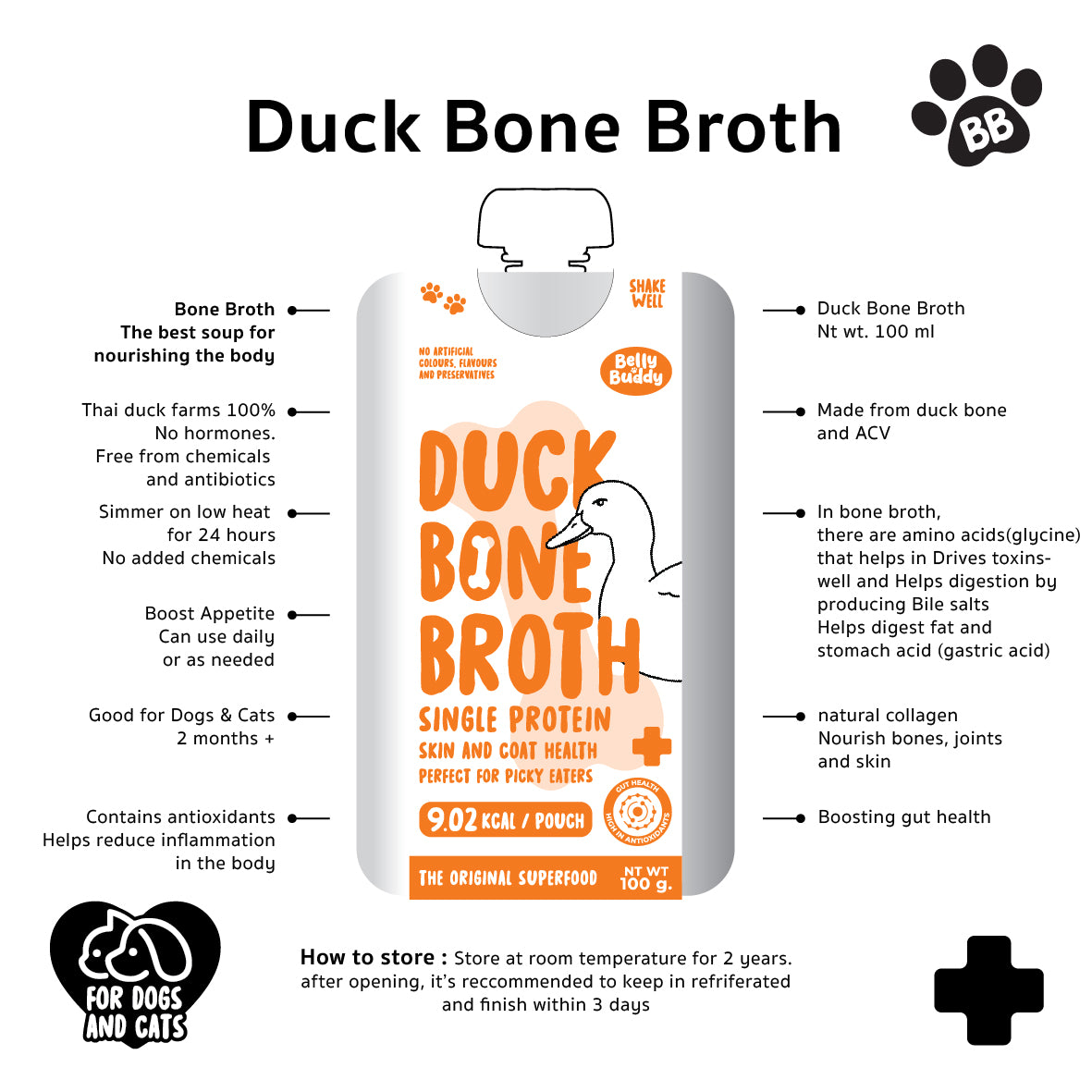 Belly Buddy - Bone Broth, 100ml