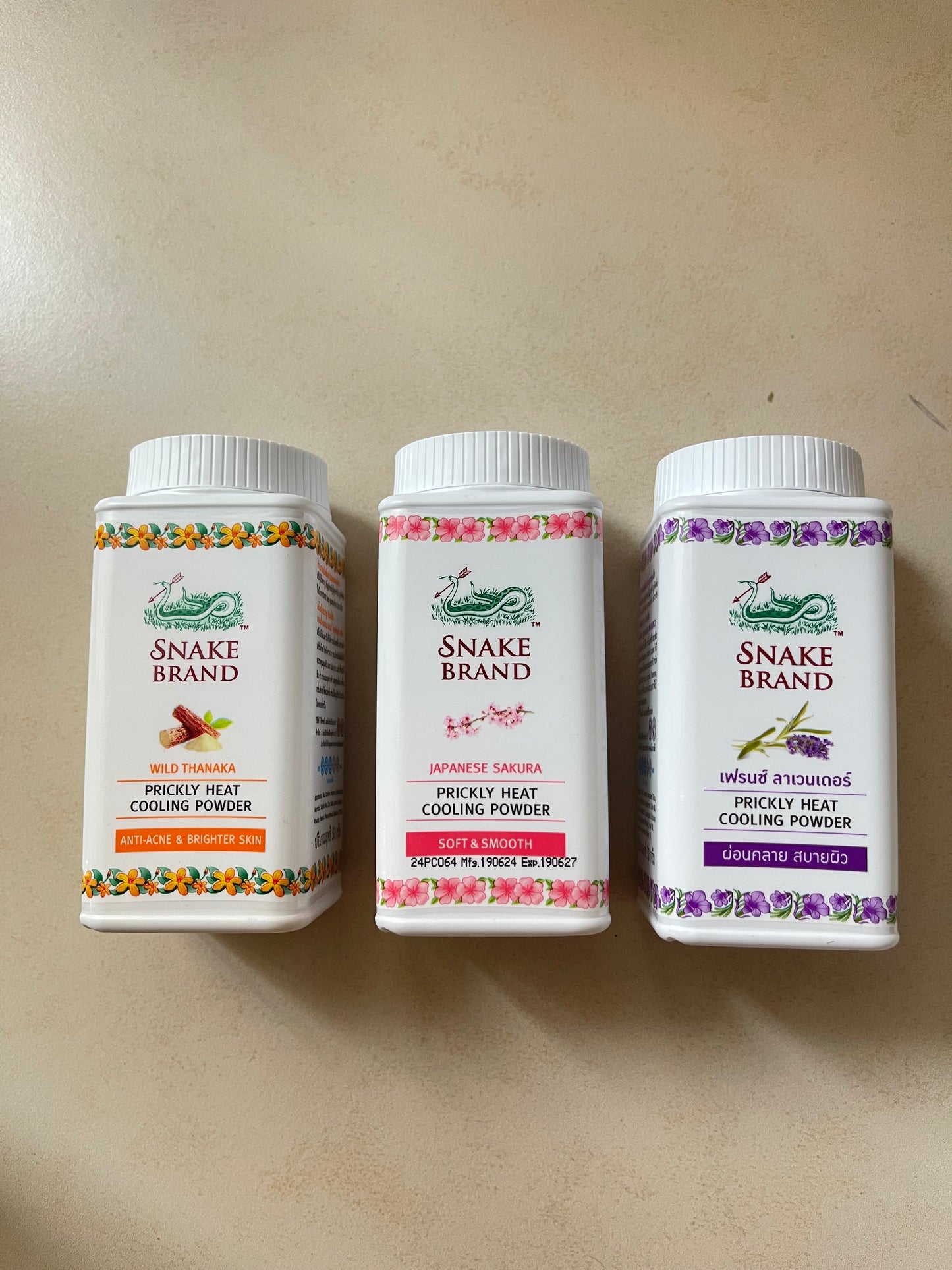 Snake Brand Cooling Powder