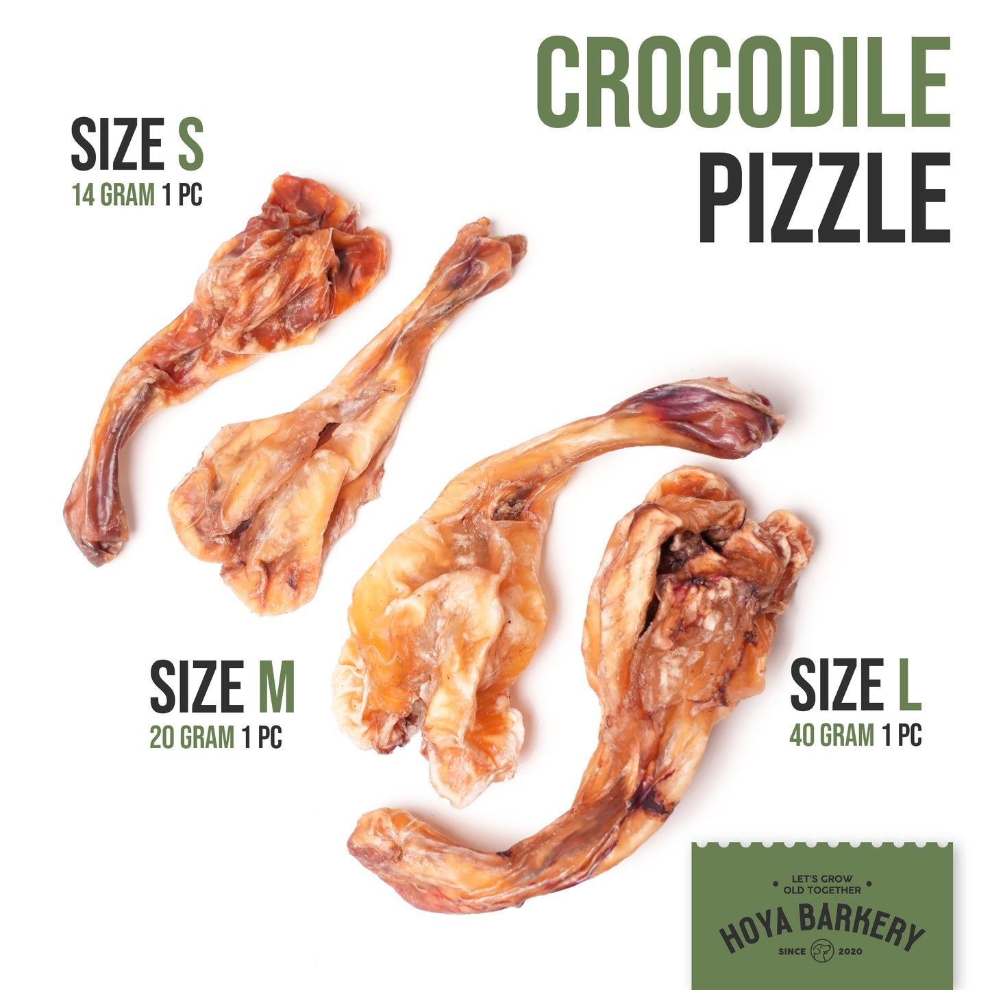 Hoya Barkery - Croc Pizzle