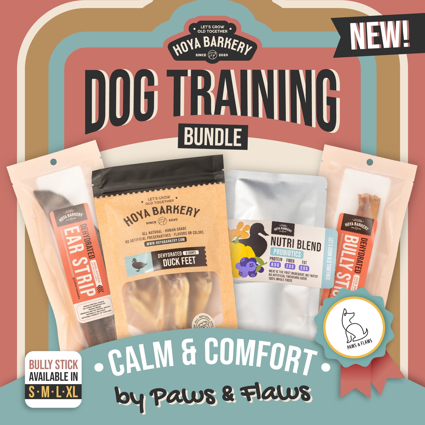Paws & Flaws Calm and Comfort Bundle
