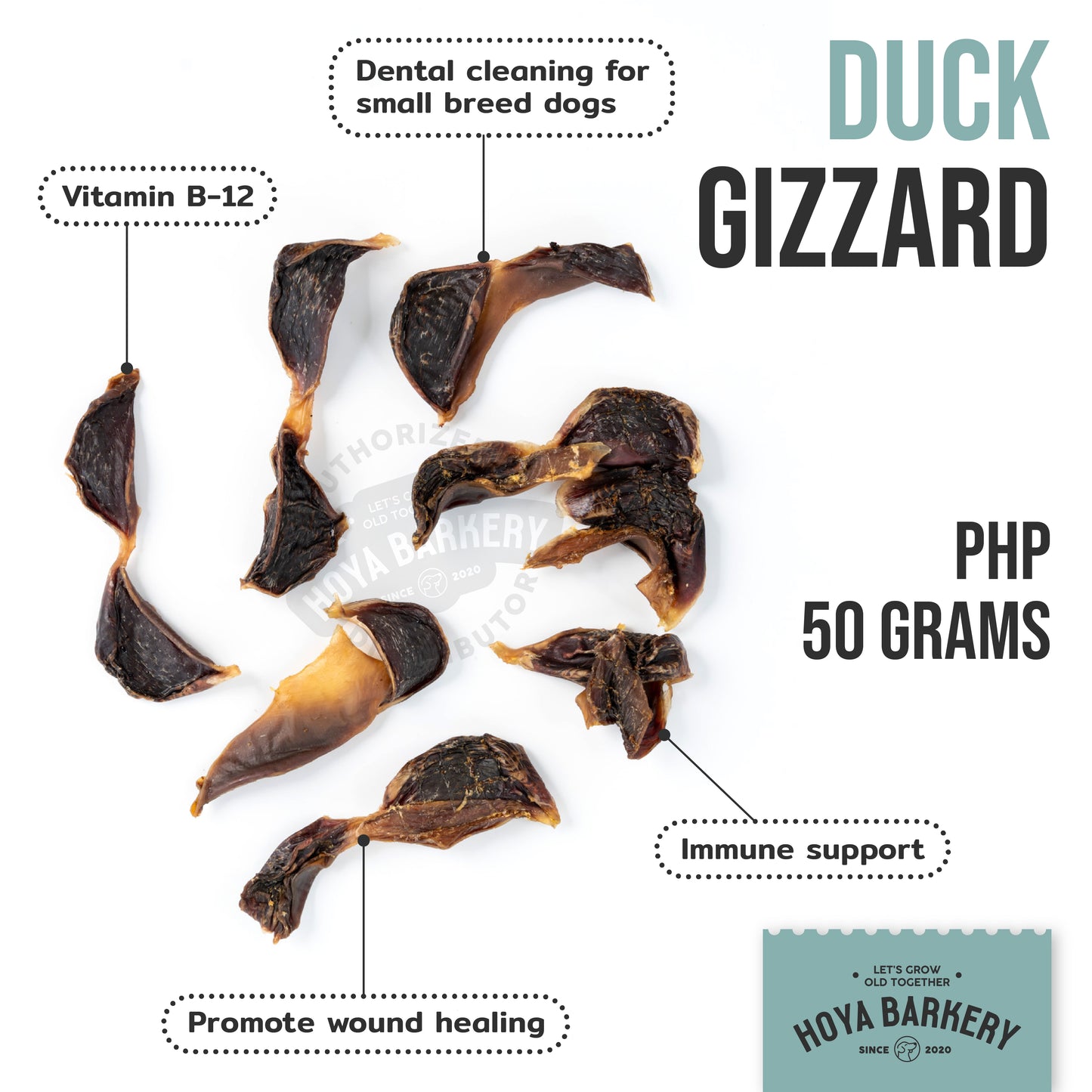 Hoya Barkery - Duck Gizzard