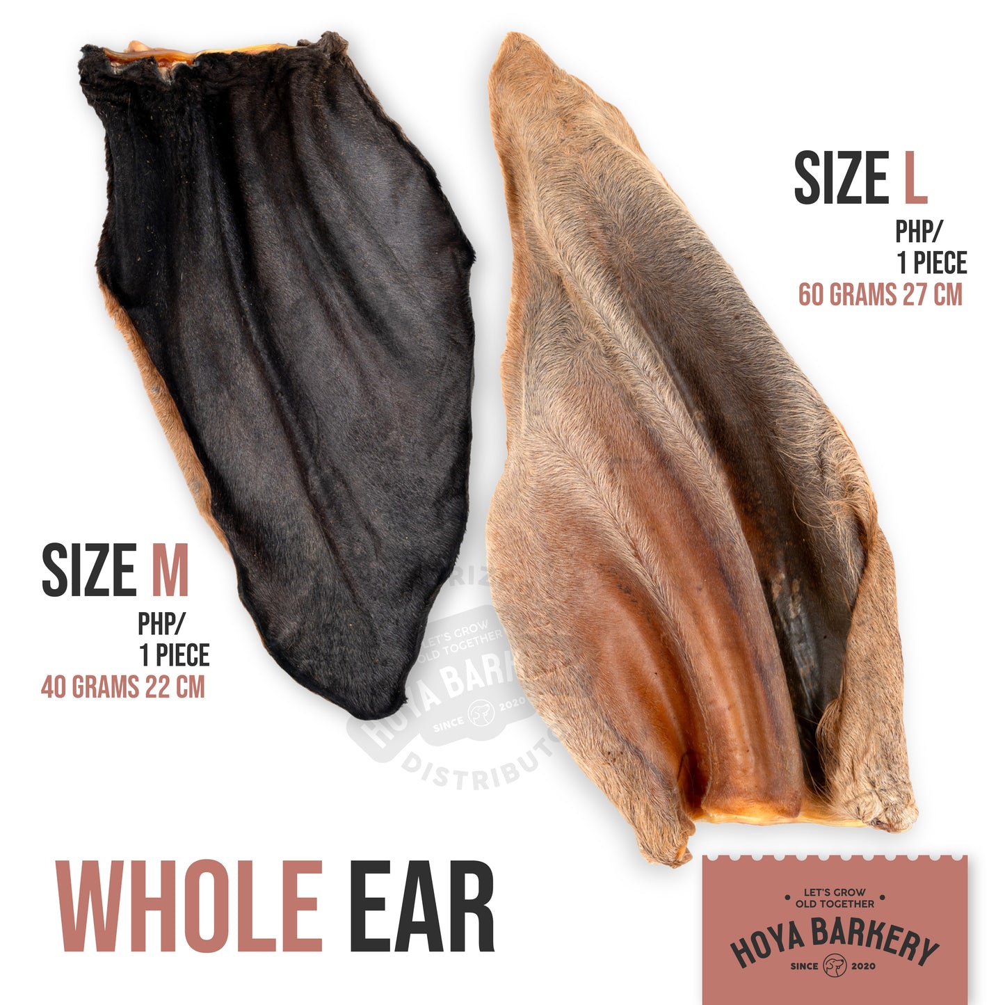 Hoya Barkery - Whole Cow Ear