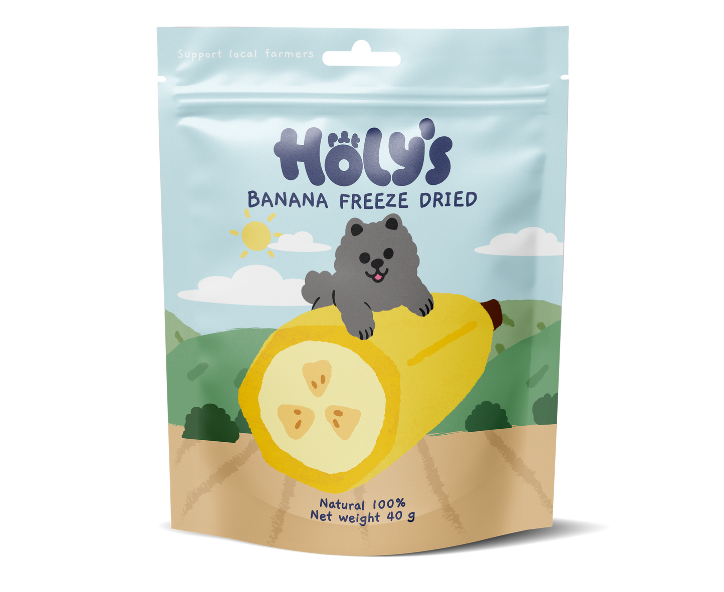 Holy's Banana Freeze-Dried