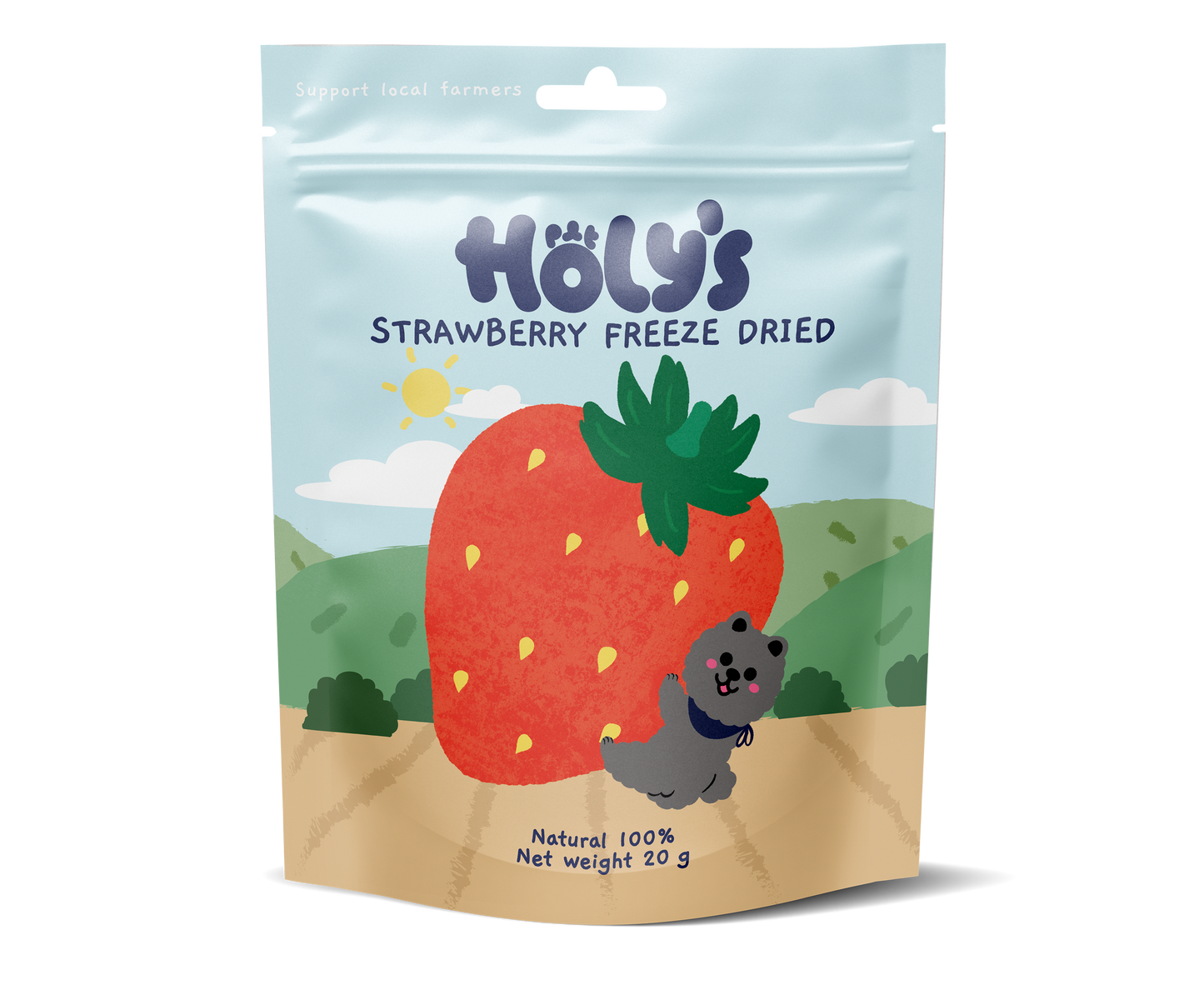 Holy's Strawberry Freeze-Dried