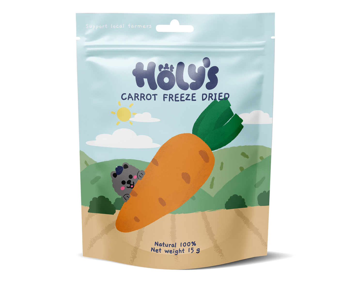 Holy's Carrots Freeze-Dried