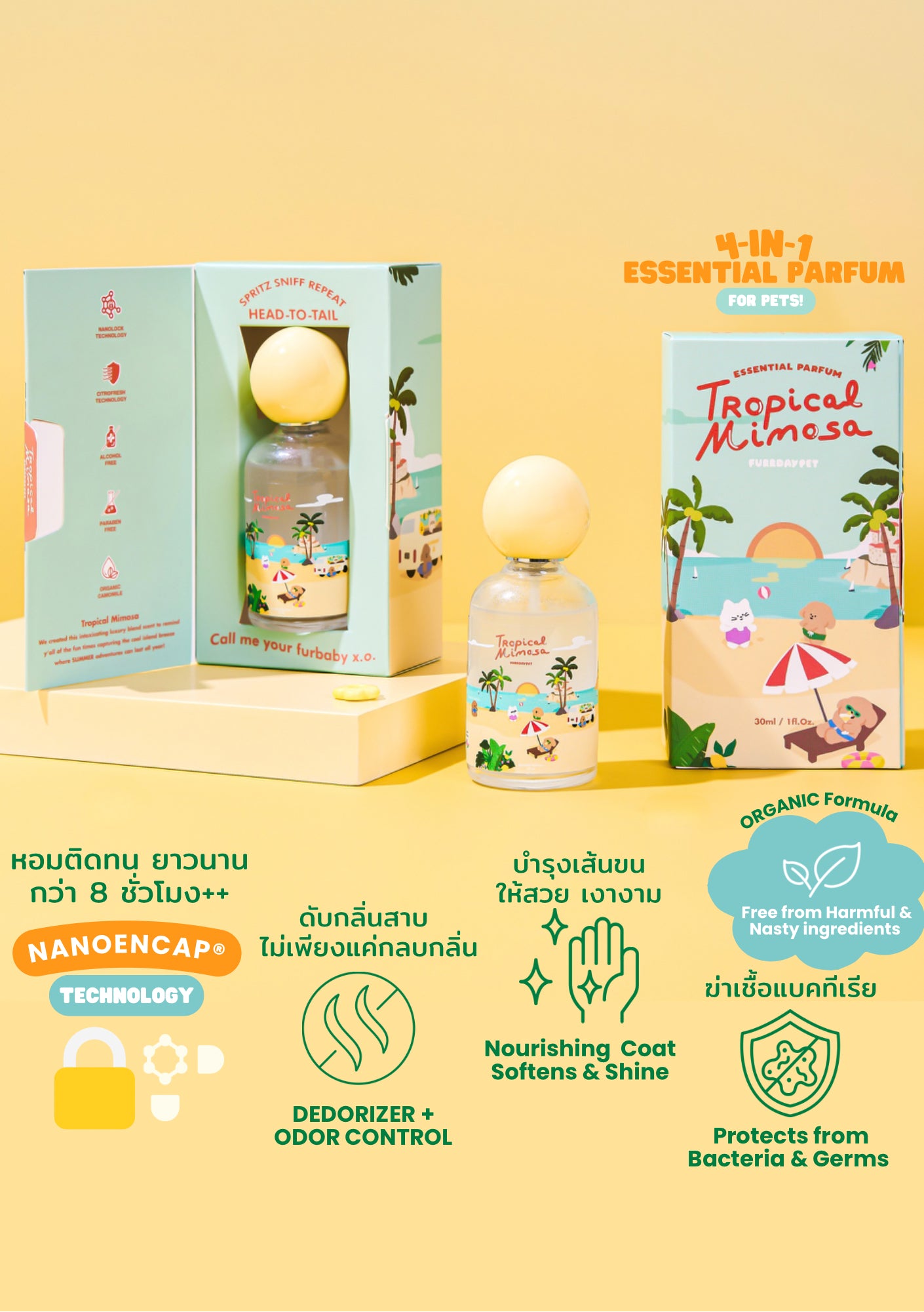 Furrday Pet - 4 in 1 Parfum