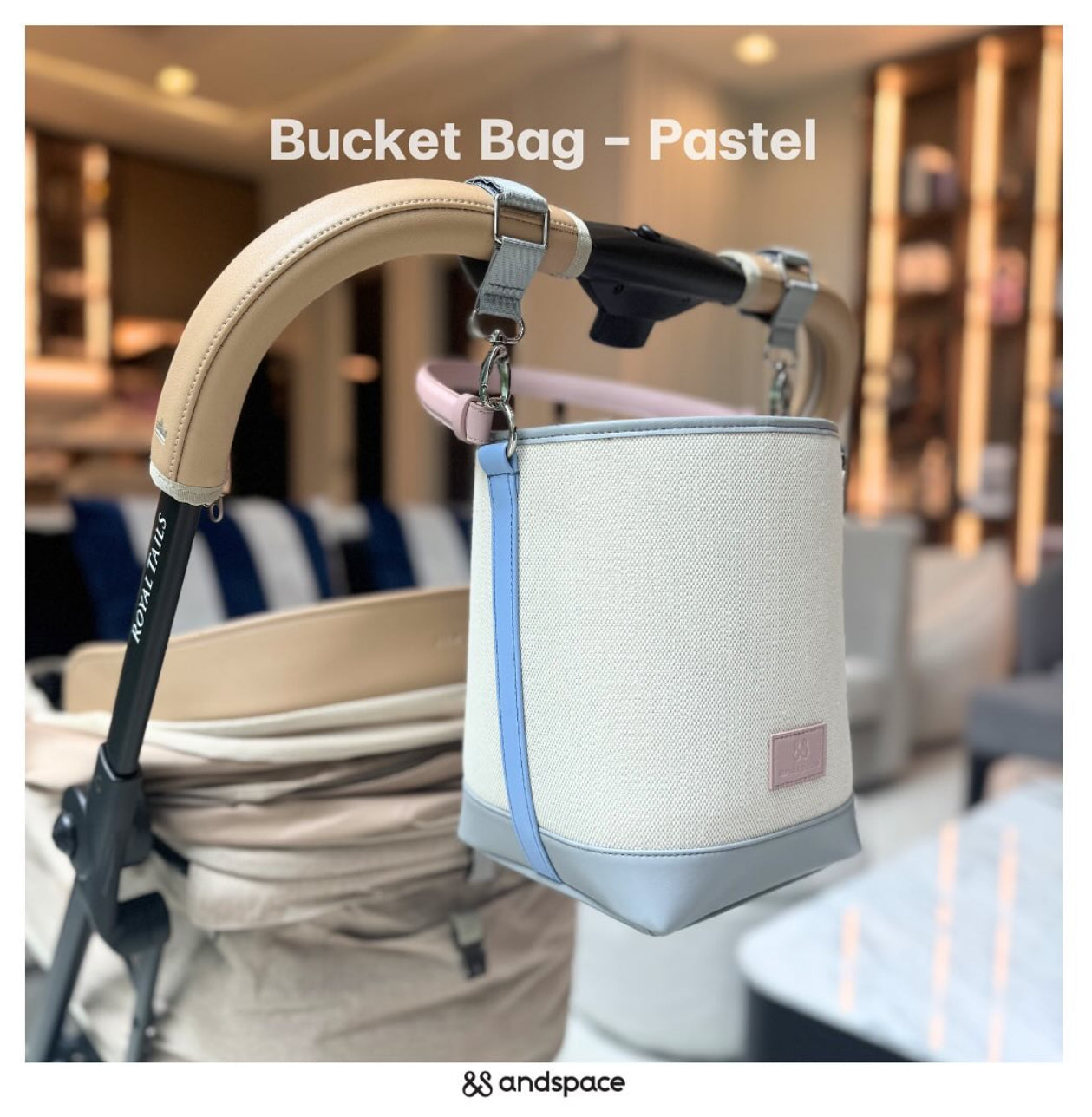Omma & Space - Bucket Bag Pastel