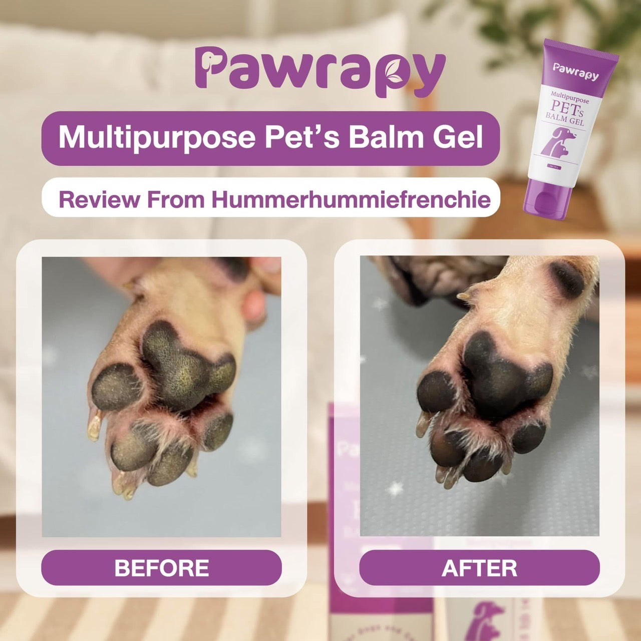 Pawrapy - Multi-Purpose Pet's Balm Gel
