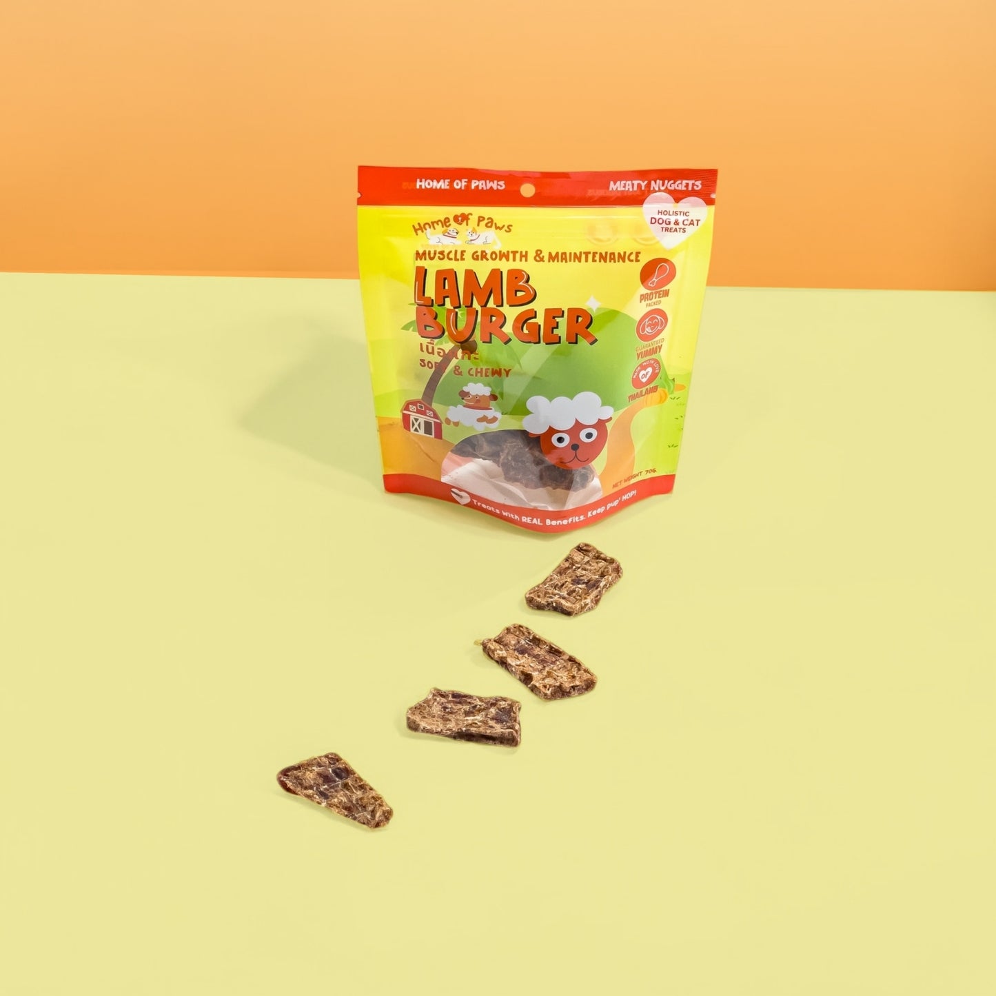 Home of Paws - Lamb Burger Treats
