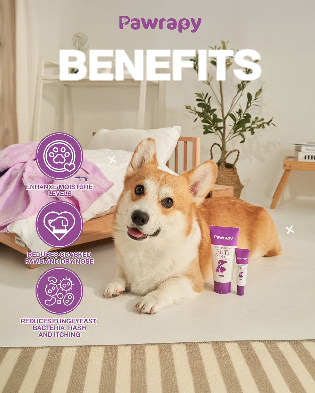 Pawrapy - Multi-Purpose Pet's Balm Gel