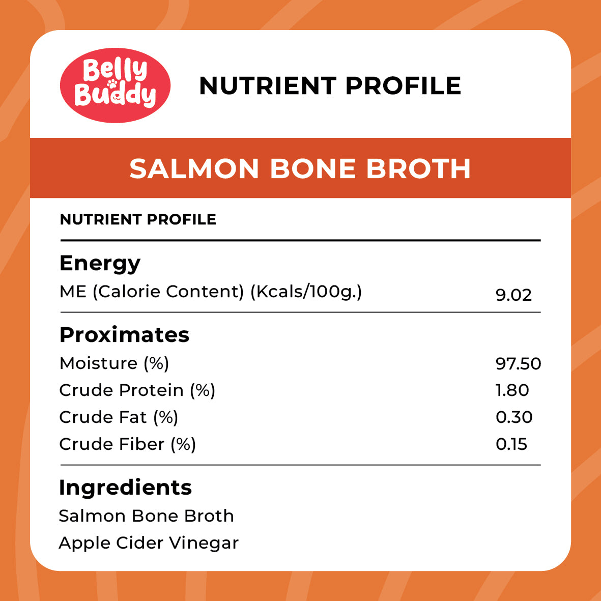 Belly Buddy - Salmon Bone Broth, 100ml