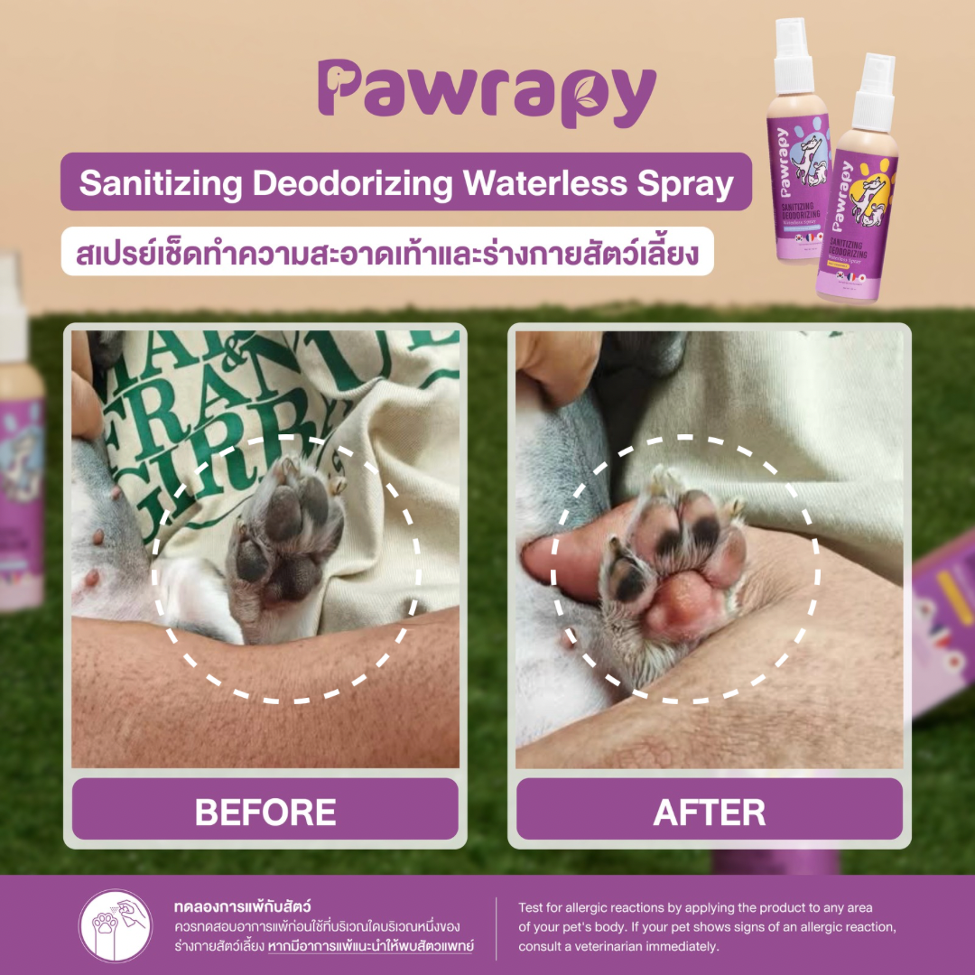 Pawrapy - 100 ml Sanitizing & Deodorizing Spray
