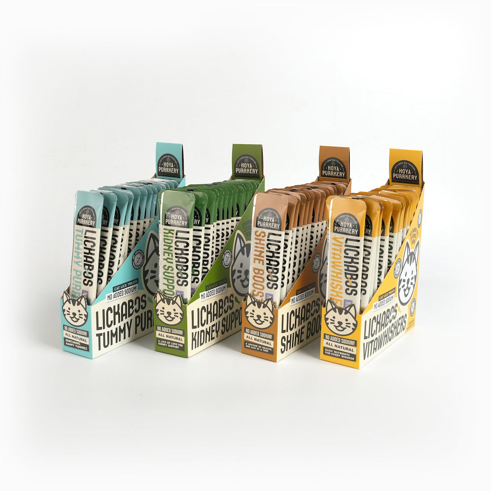 Hoya Purrkery - Lickabos Cat Lick Treats