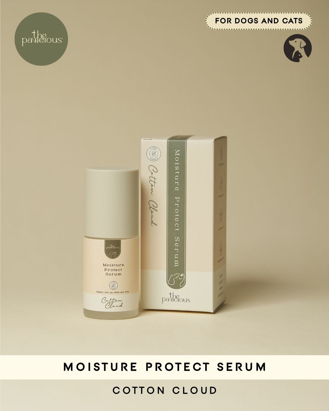 The Pawcious - Moisture Protect Serum, Cotton Cloud