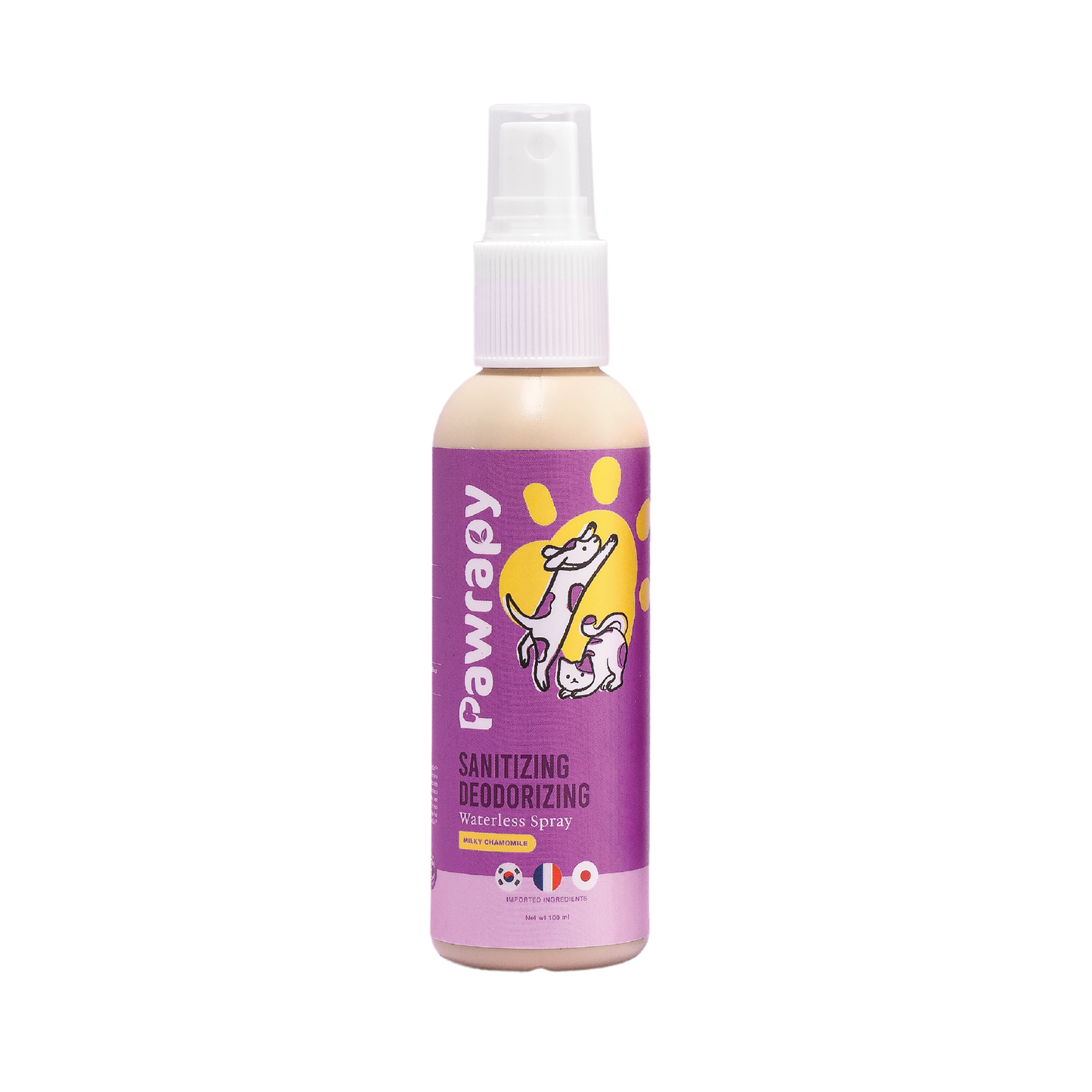 Pawrapy - 100 ml Sanitizing & Deodorizing Spray