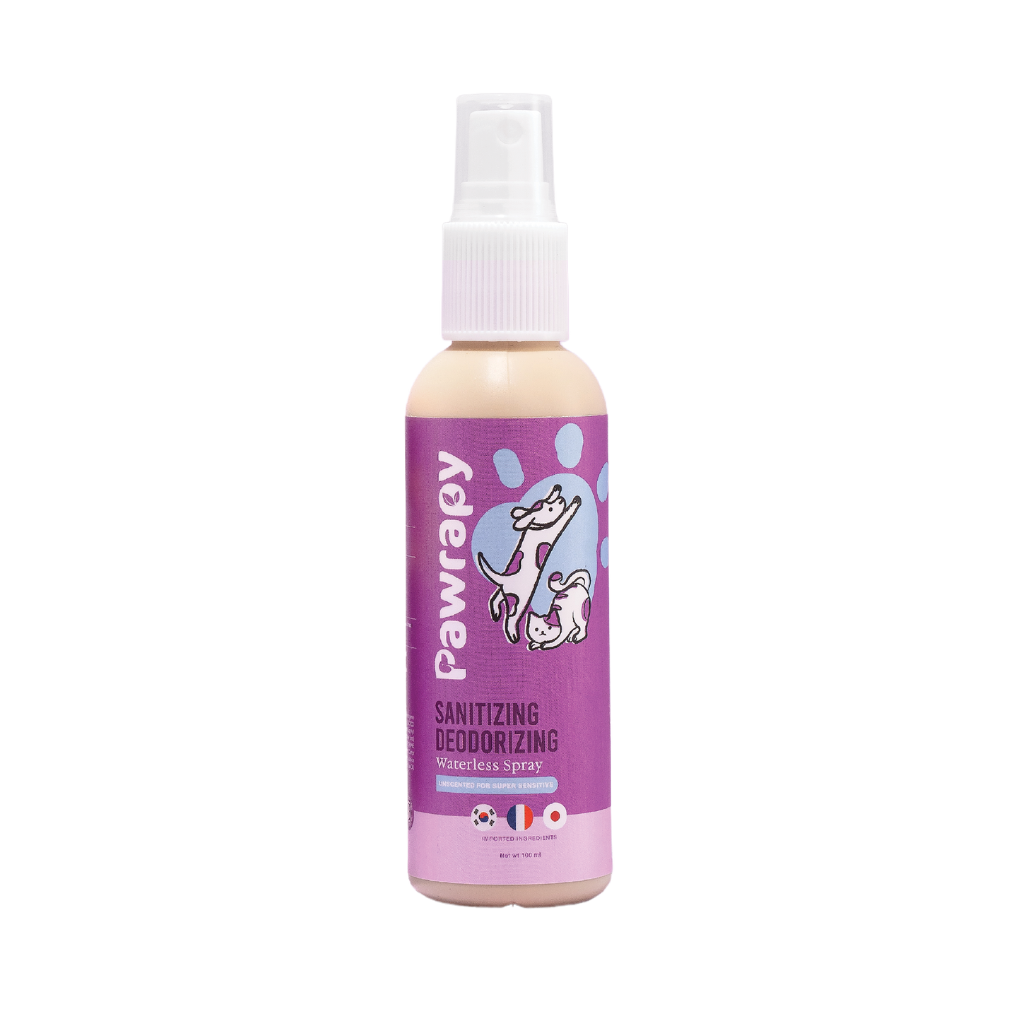 Pawrapy - 100 ml Sanitizing & Deodorizing Spray