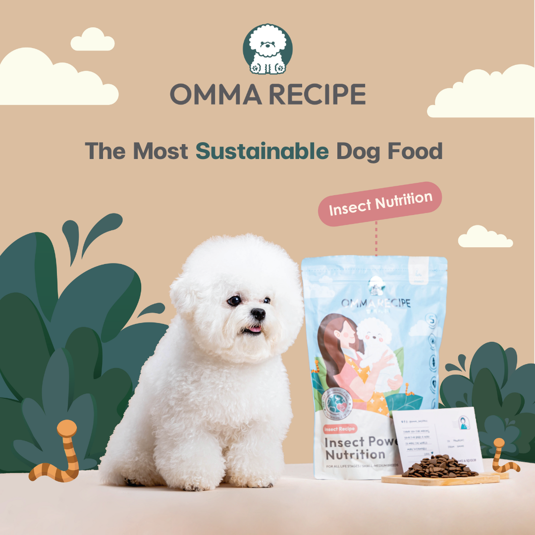 Omma Recipe insect protein dog food for tear stains and sensitive tummies, available at Le Bubu Pets Philippines