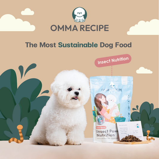 Omma Recipe insect protein dog food for tear stains and sensitive tummies, available at Le Bubu Pets Philippines