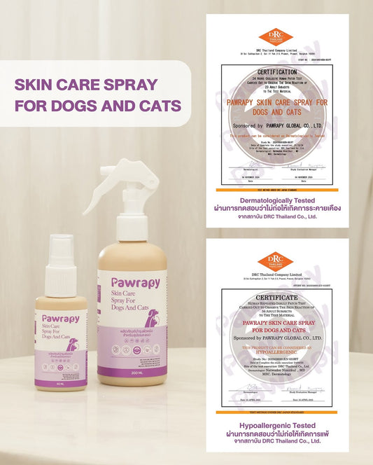 Pawrapy: Skin Care Spray for Dogs and Cats – Advanced Natural Relief