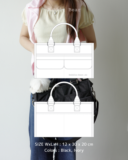 Bubble Bear — Stroller Organizer Bag | Converts to Everyday Crossbody