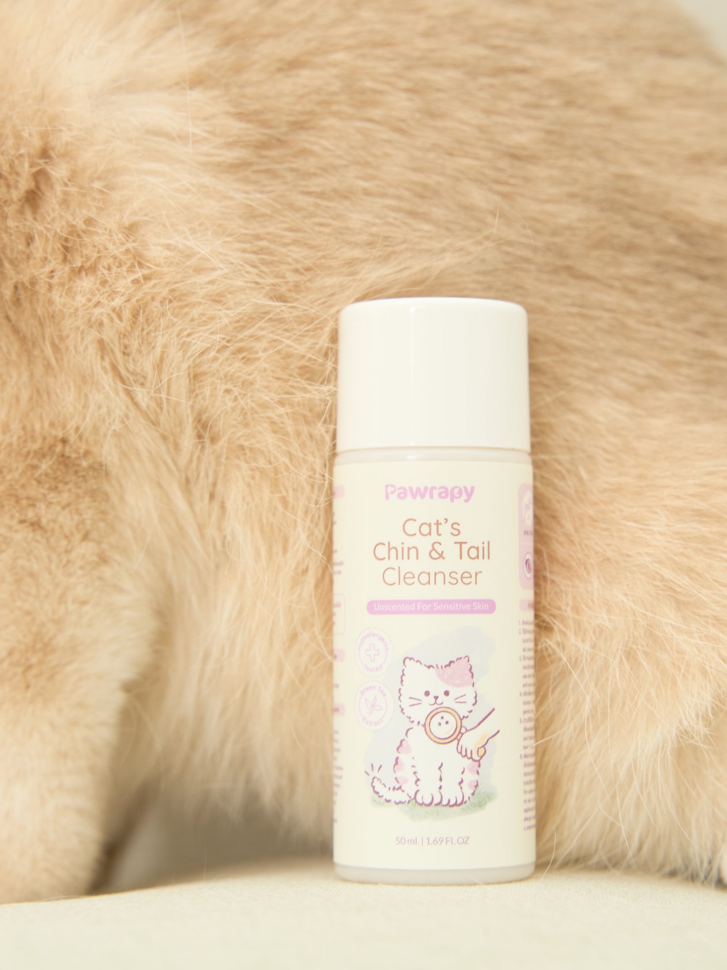 Pawrapy - Cat Chin & Tail Cleanser