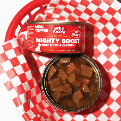 Belly Buddy Mix & Munch Series - Mighty Boost (Beef Liver & Chicken)