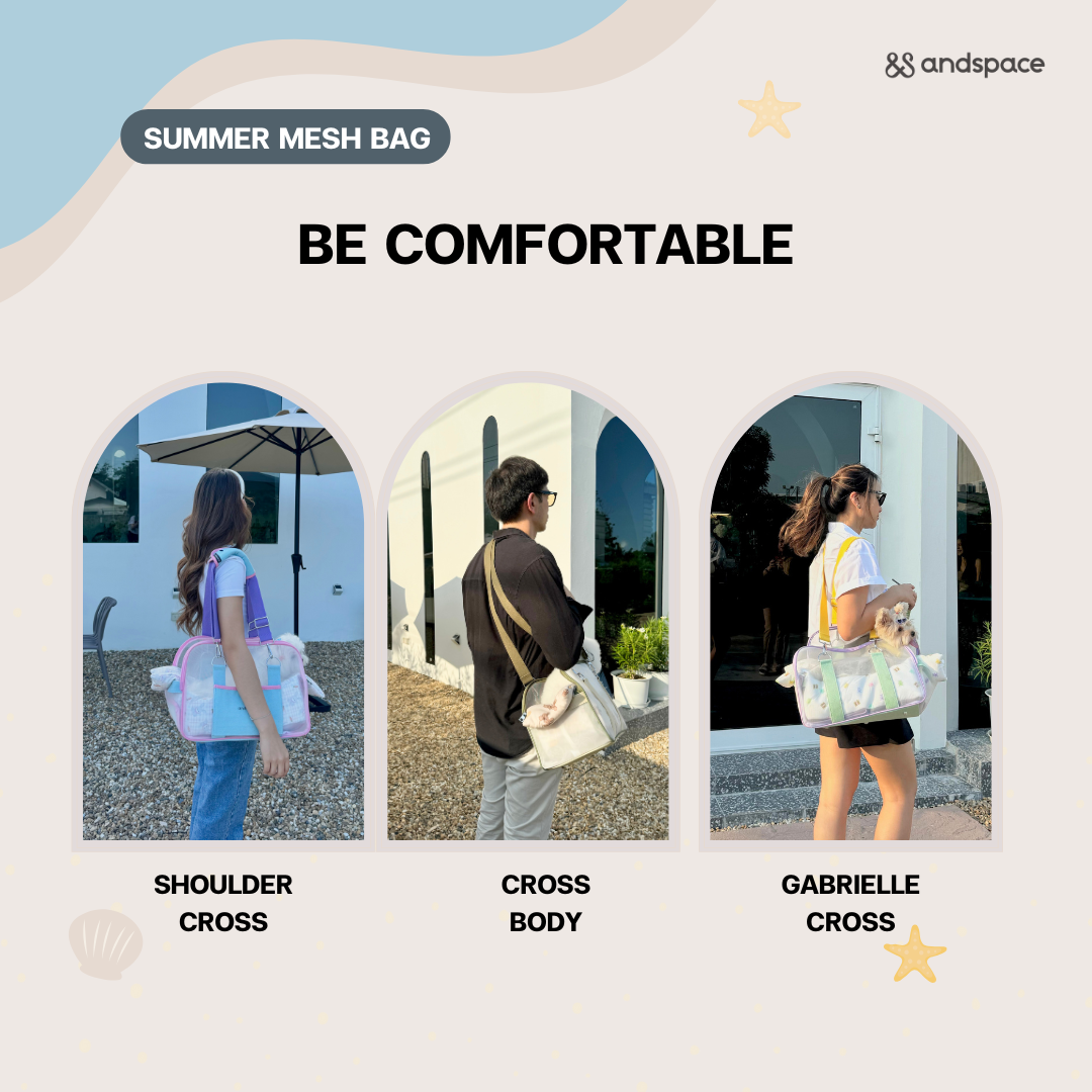 Omma & Space - Summer Mesh Bag Medium [Pre-order]