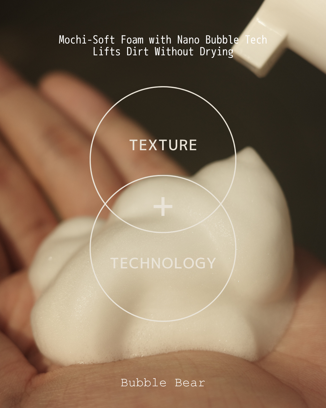 Bubble Bear Dry Foam, Waterless Cleaner
