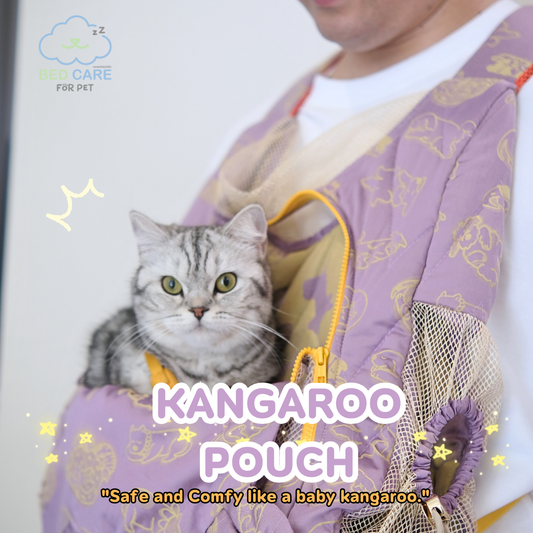 Bed Care for Pet - Kangaroo Pouch Bag