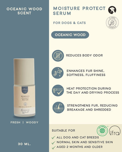 The Pawcious - Moisture Protect Serum, Oceanic Wood