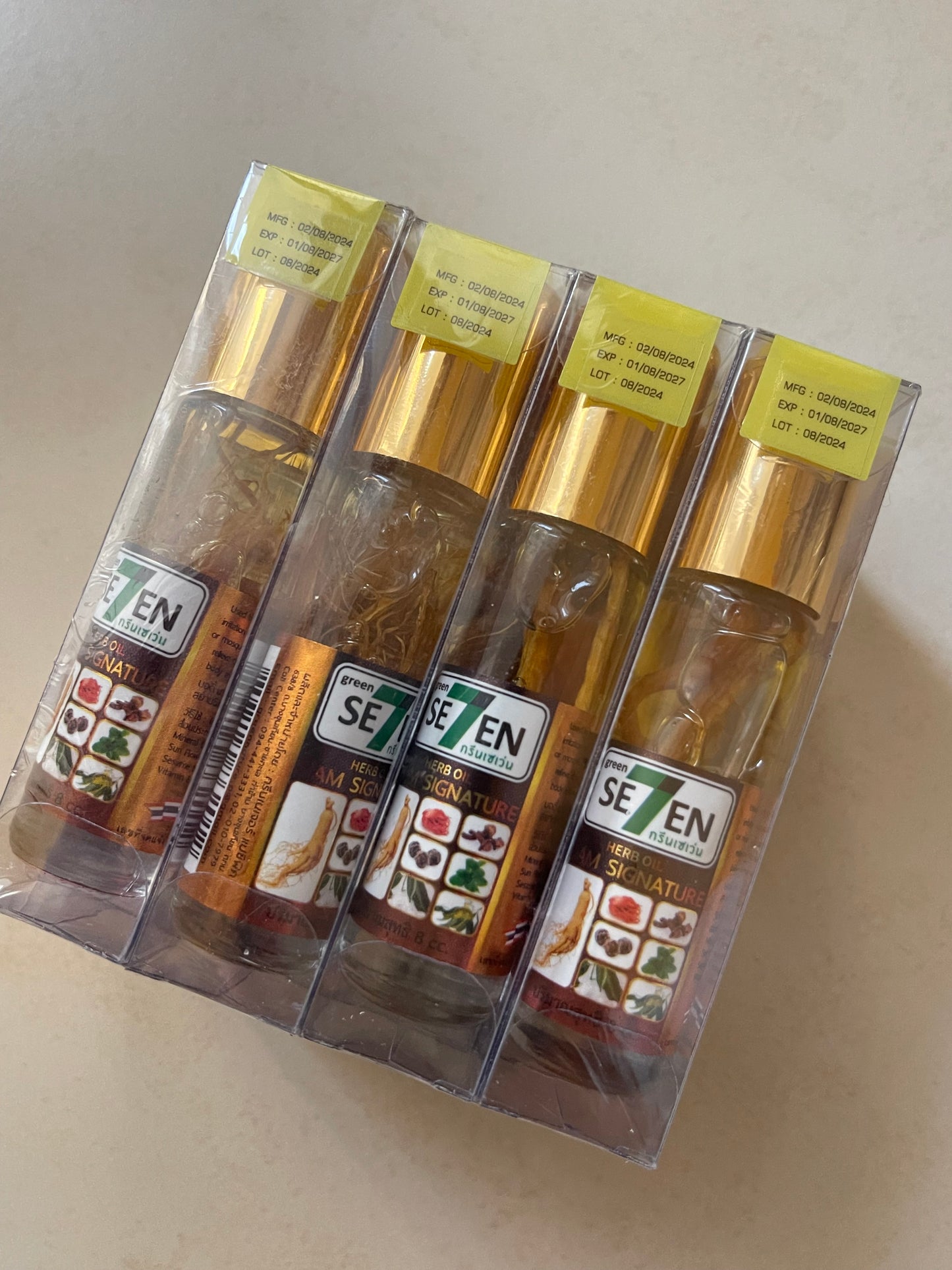 Green Sev7n Herb Roller Essential Oils