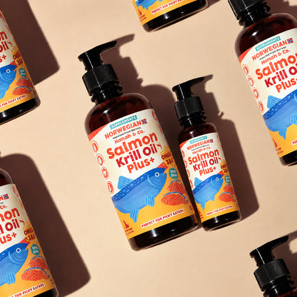 Hanah & Co - Salmon Krill Oil — omega-3 food topper for skin & coat