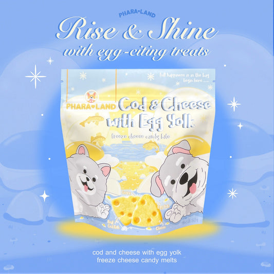 Pharaland - Cod & Cheese with Egg Yolk, Freeze-Dried