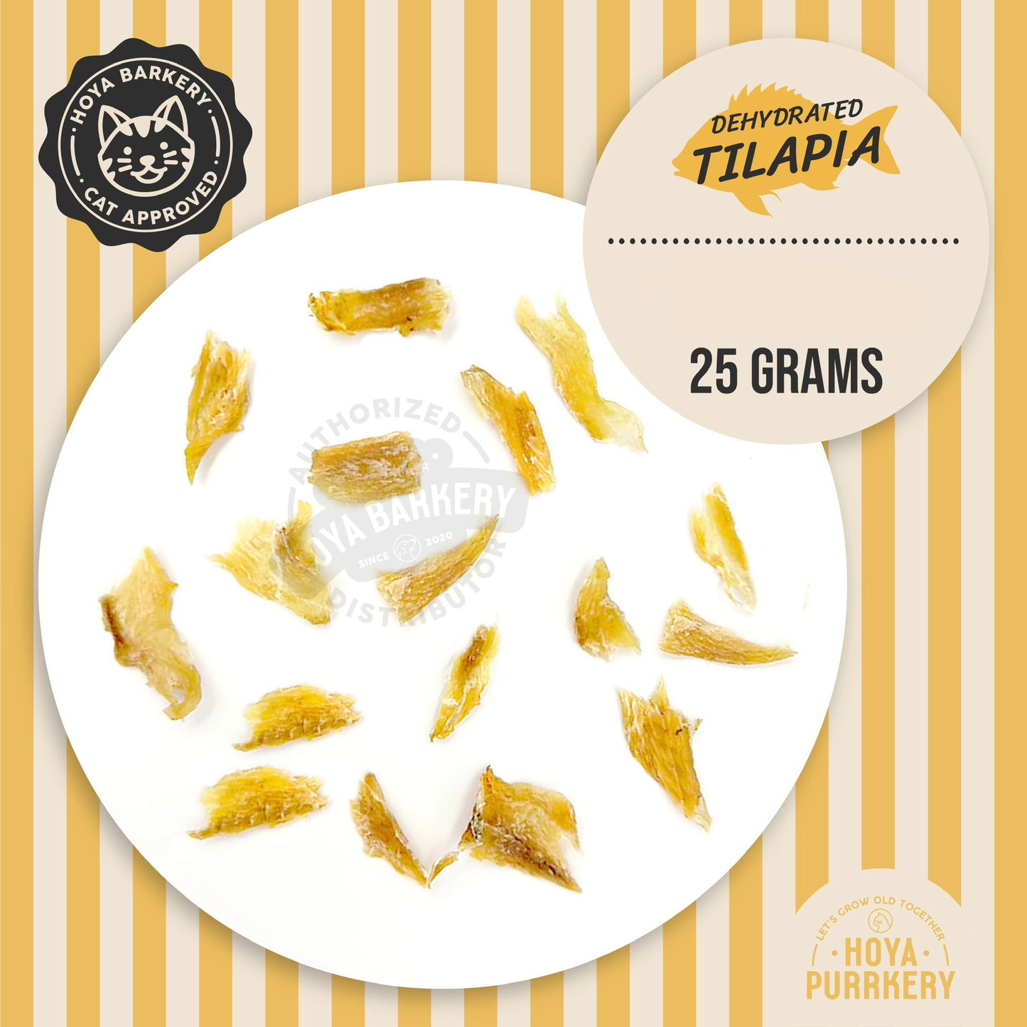 Hoya Purrkery - Tilapia Fillet, 25g