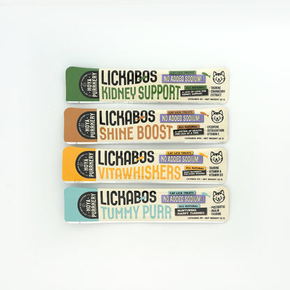 Hoya Purrkery - Lickabos Cat Lick Treats