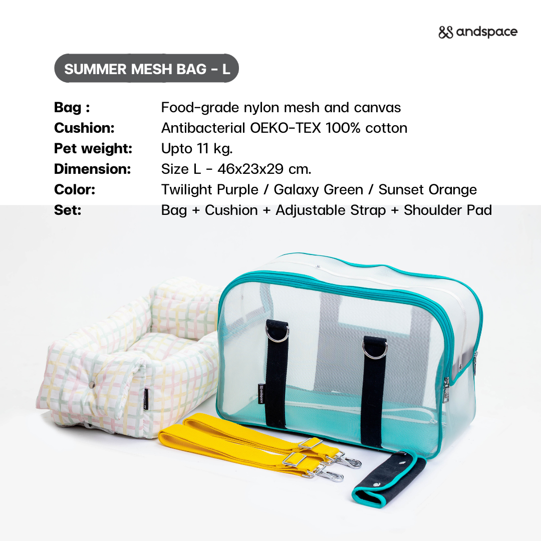 Omma & Space - Summer Mesh Bag Large [Pre-order]