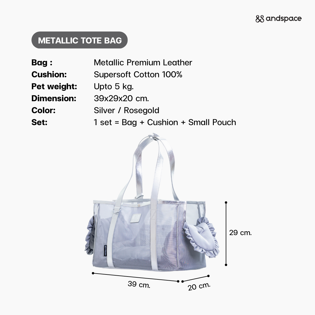 Omma & Space - Metallic Tote Bag [Pre-order]