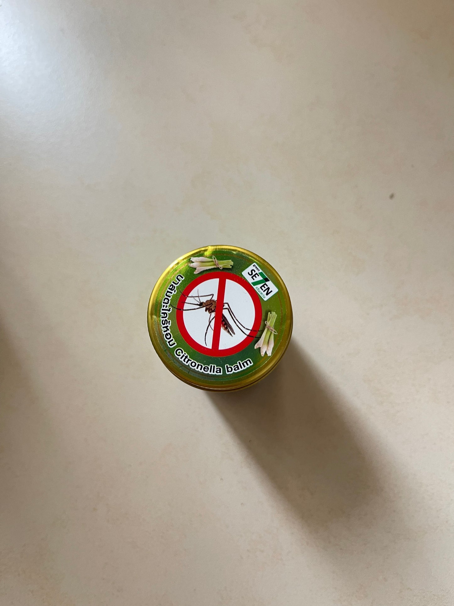 Green Sev7n Lemongrass Anti-mosquito Balm, 15g