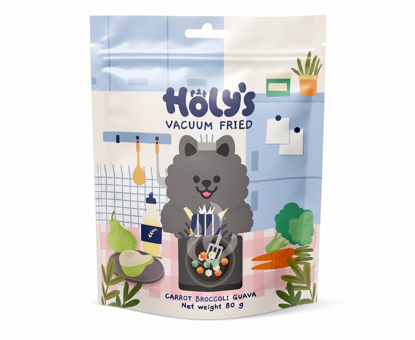 Holy's Vacuum Fried (Carrot, Broccoli & Guava Mix)