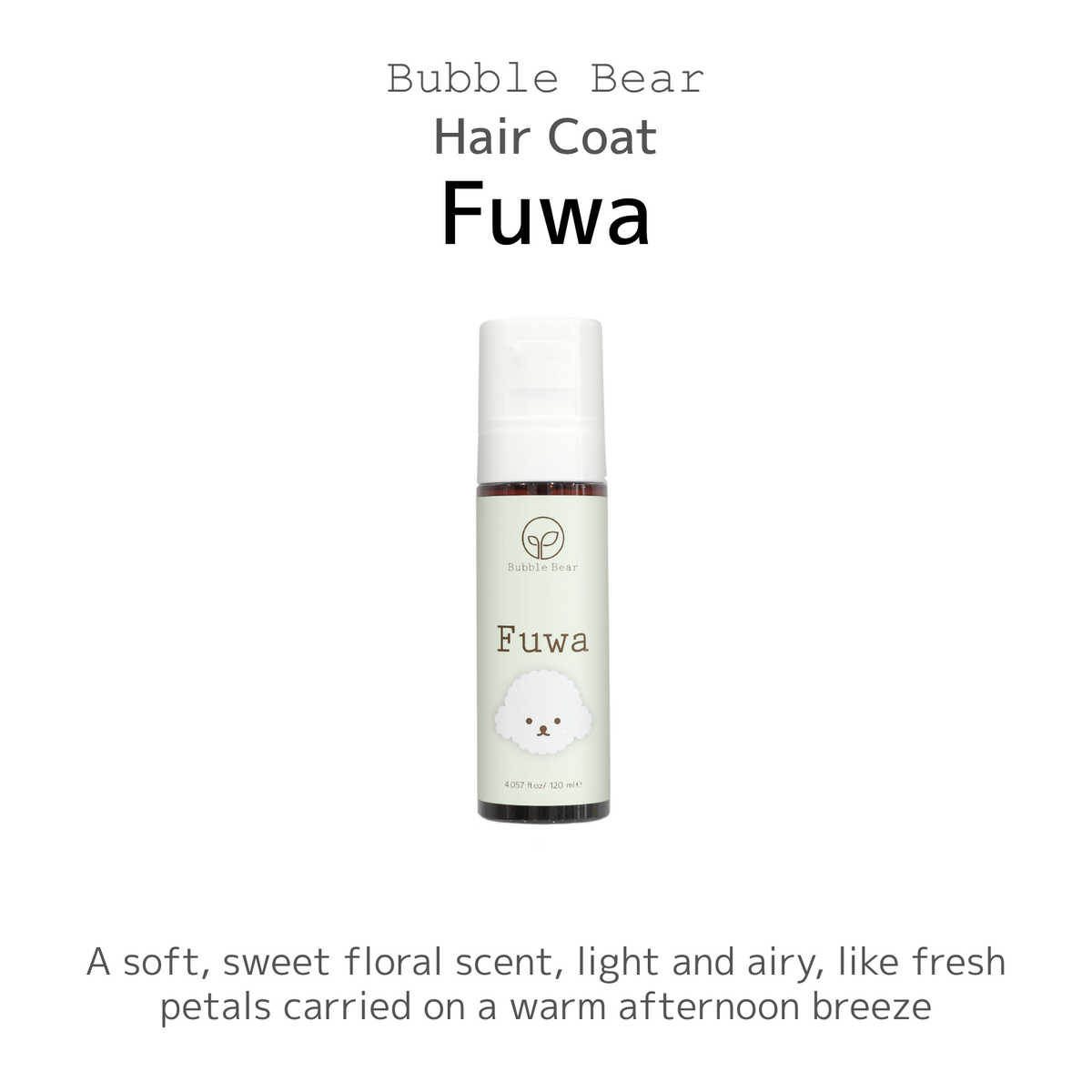 Bubble Bear Hair Coat Serum - Fuwa, 120ml