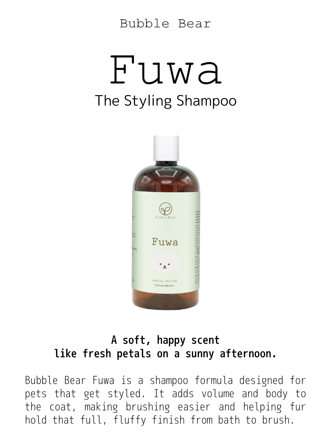 Bubble Bear - Tester Size Shampoo