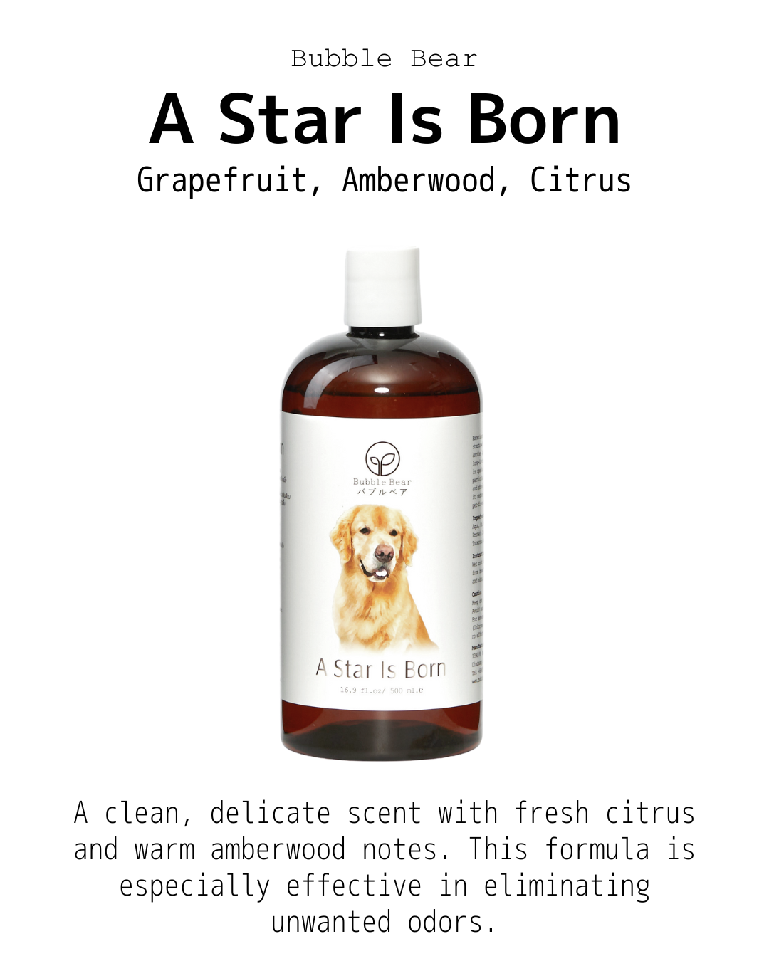 Bubble Bear - Tester Size Shampoo
