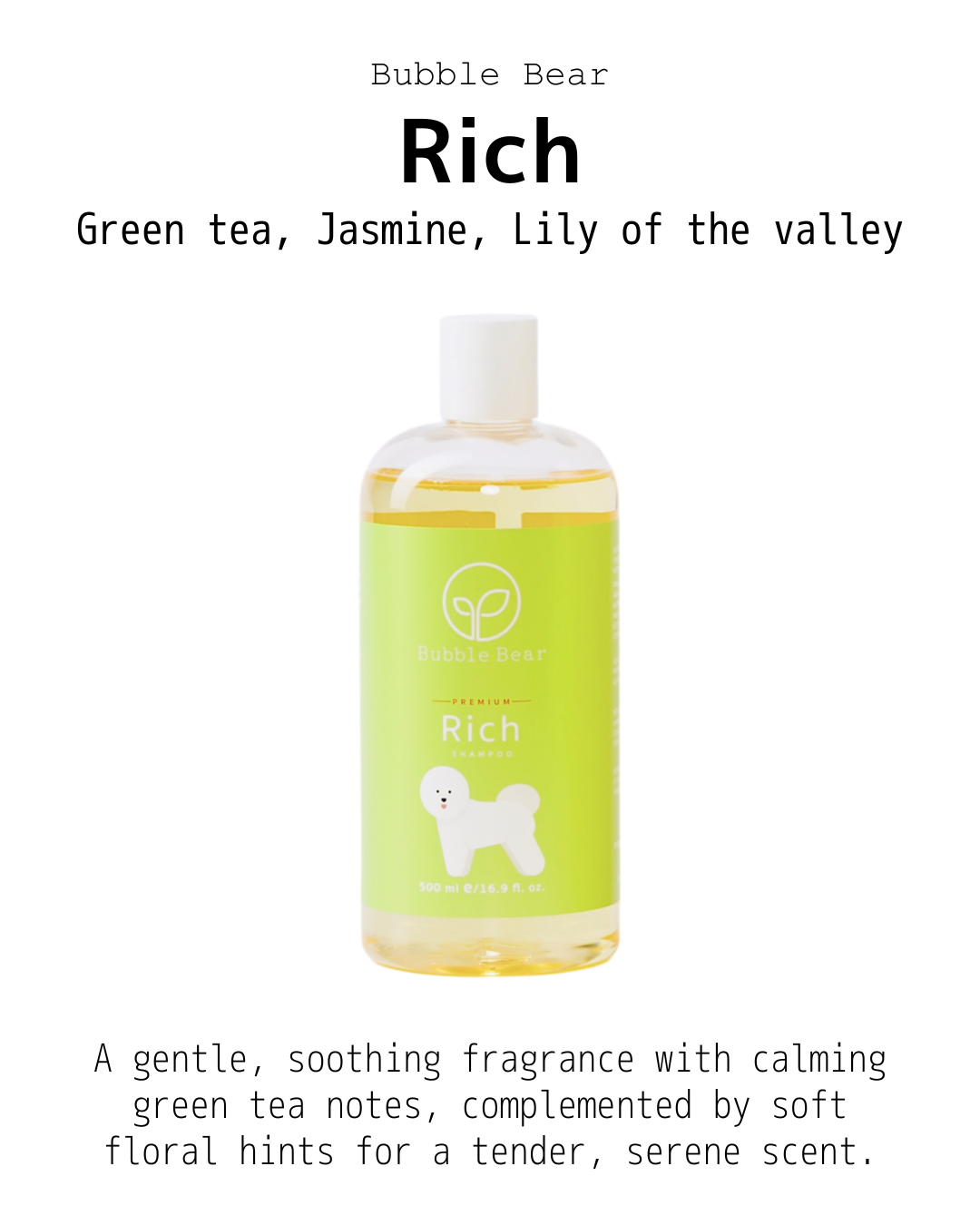 Bubble Bear - Tester Size Shampoo